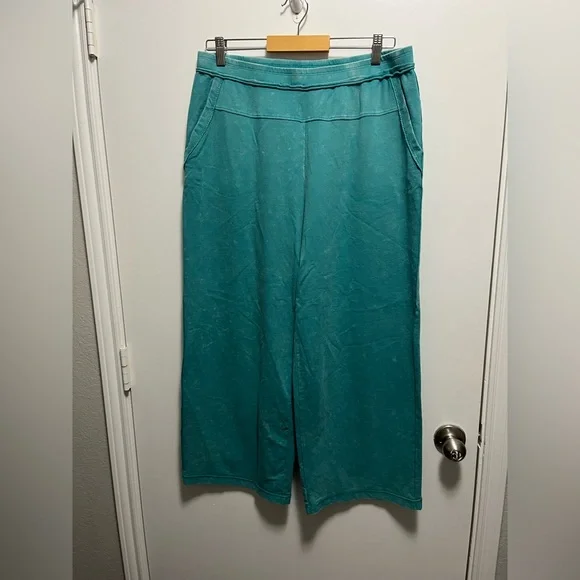Habitat clothes to live in Teal Blue Set Women’s Size Large - Picture 2 of 13